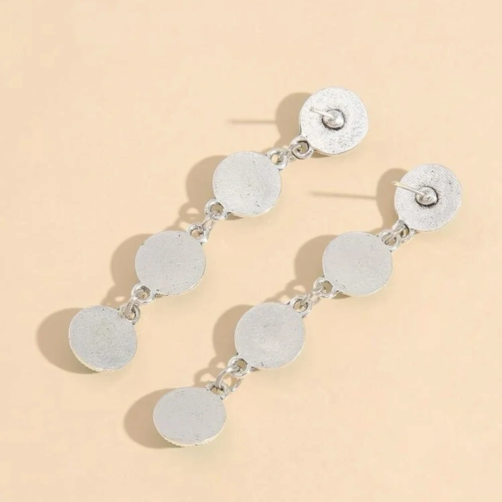 VINTAGE DROP EARRINGS - Picture 4 of 7